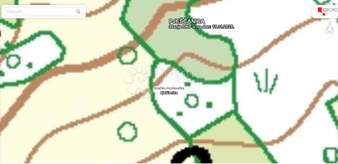 Kmetijsko zemljišče Pješčanica, Gvozd, 8.369m2