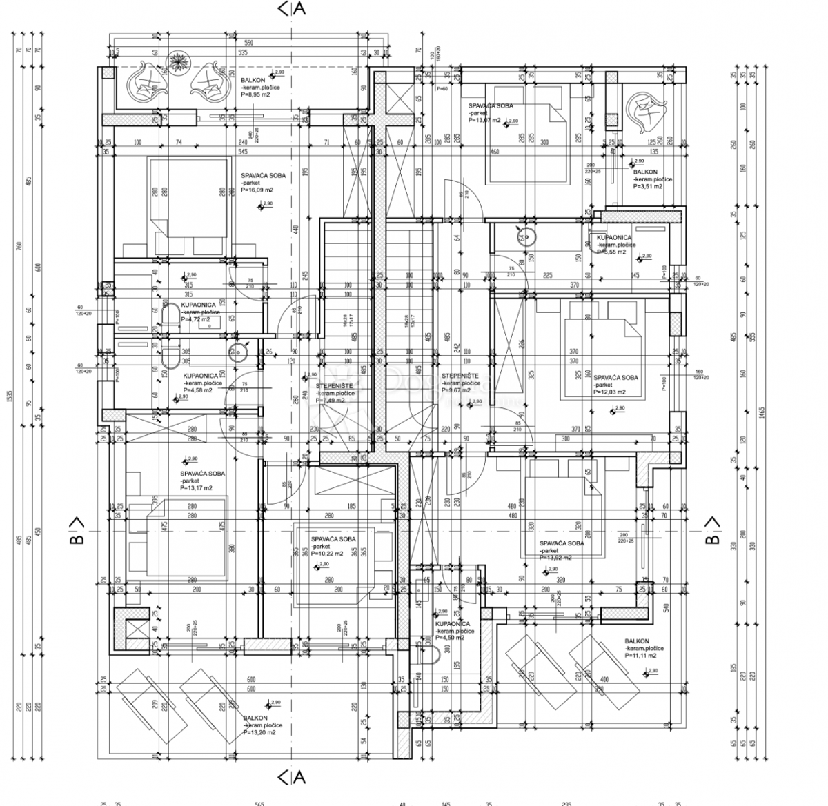 Hiša Vodice, 143,39m2