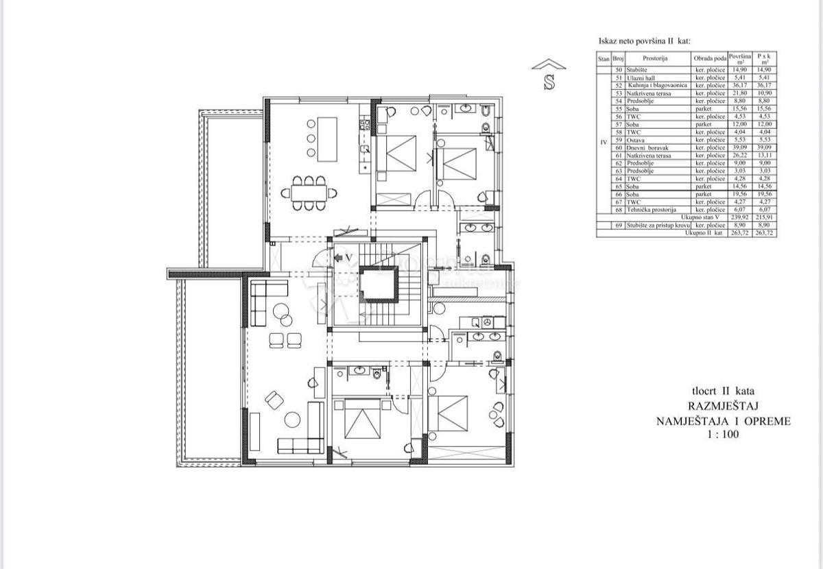 Stanovanje Poreč, 240m2