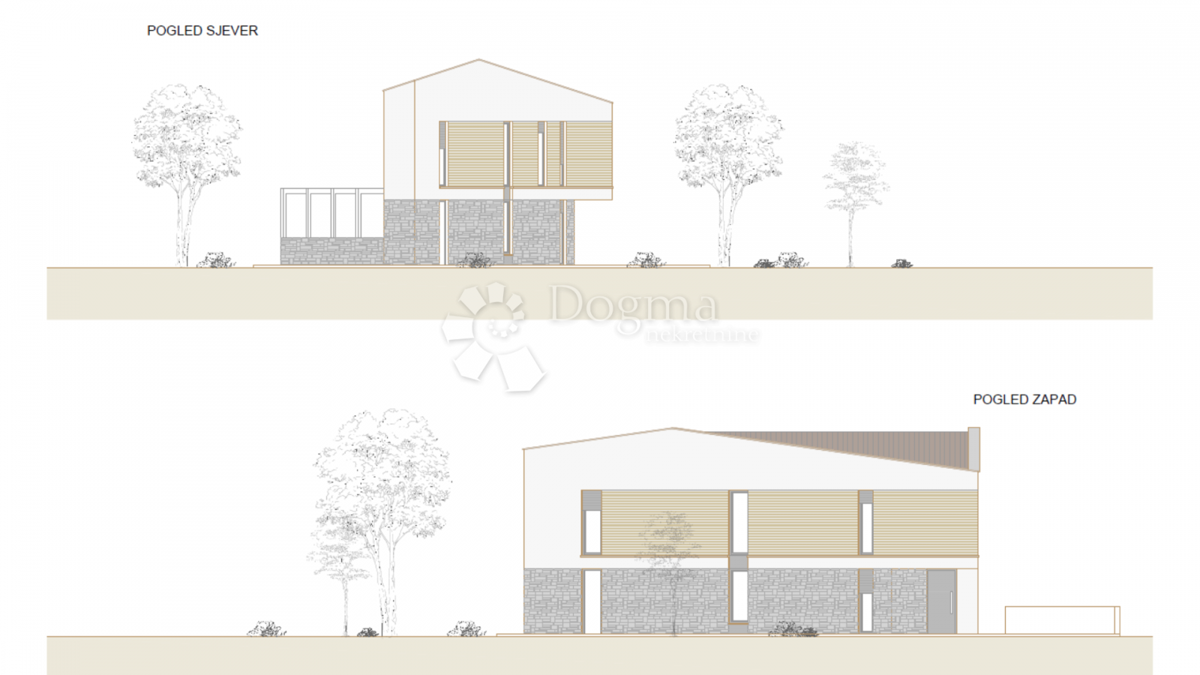 Zazidljivo zemljišče Kršan, 549m2