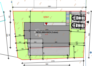 Zazidljivo zemljišče Crikvenica, 1.127m2