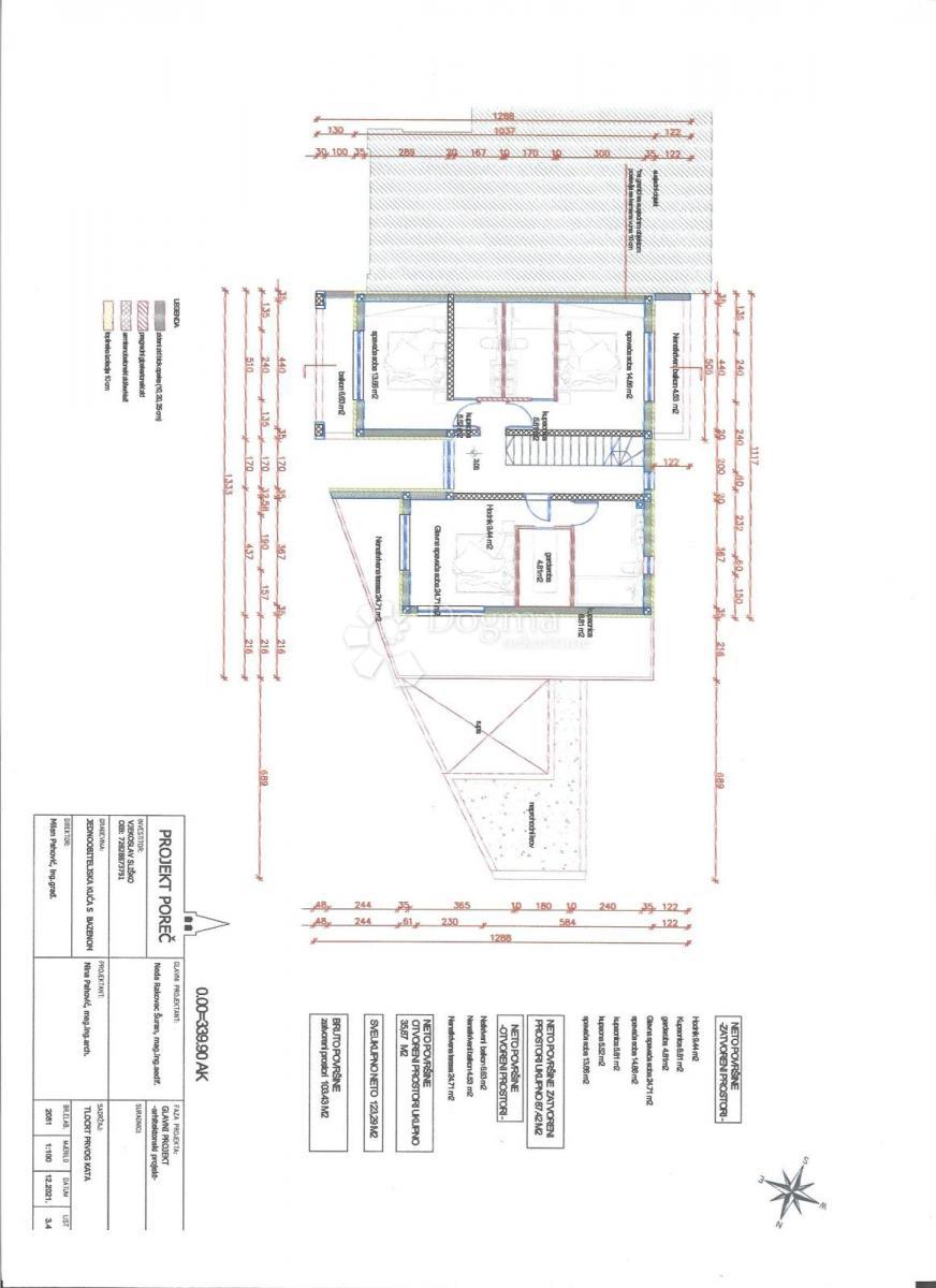 Zazidljivo zemljišče Višnjan, 564m2