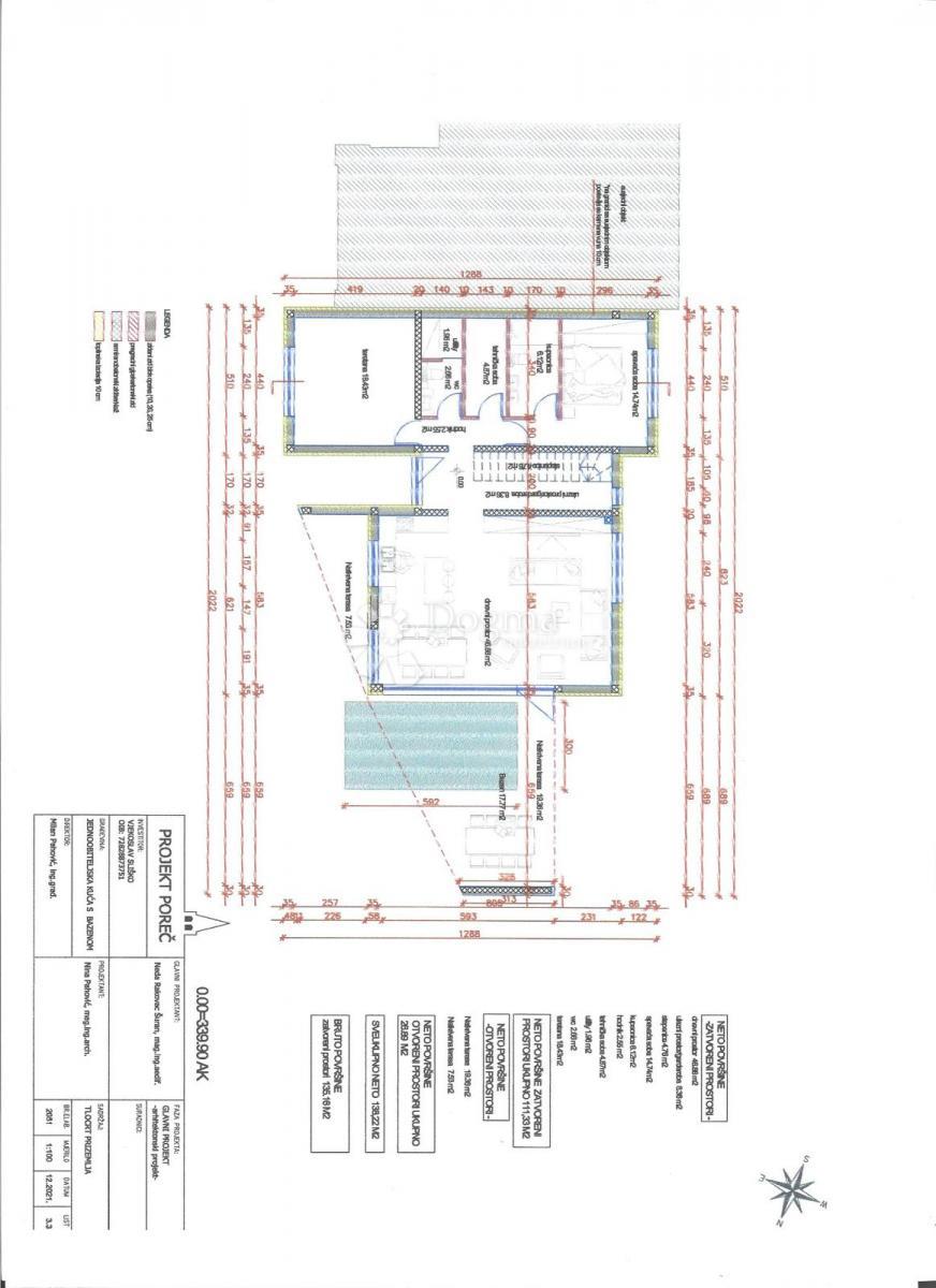 Zazidljivo zemljišče Višnjan, 564m2