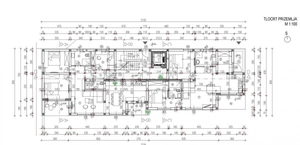 Stanovanje Perci, Poreč, 76m2