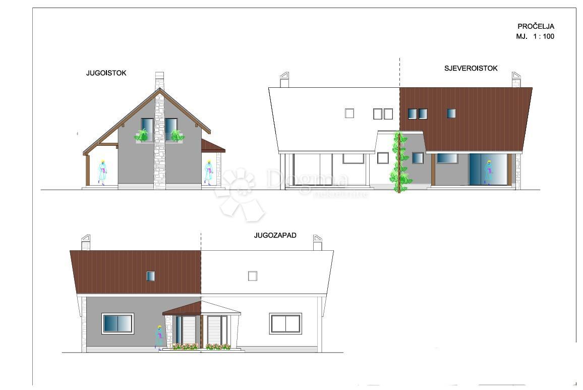 Hiša Delnice, 96,50m2