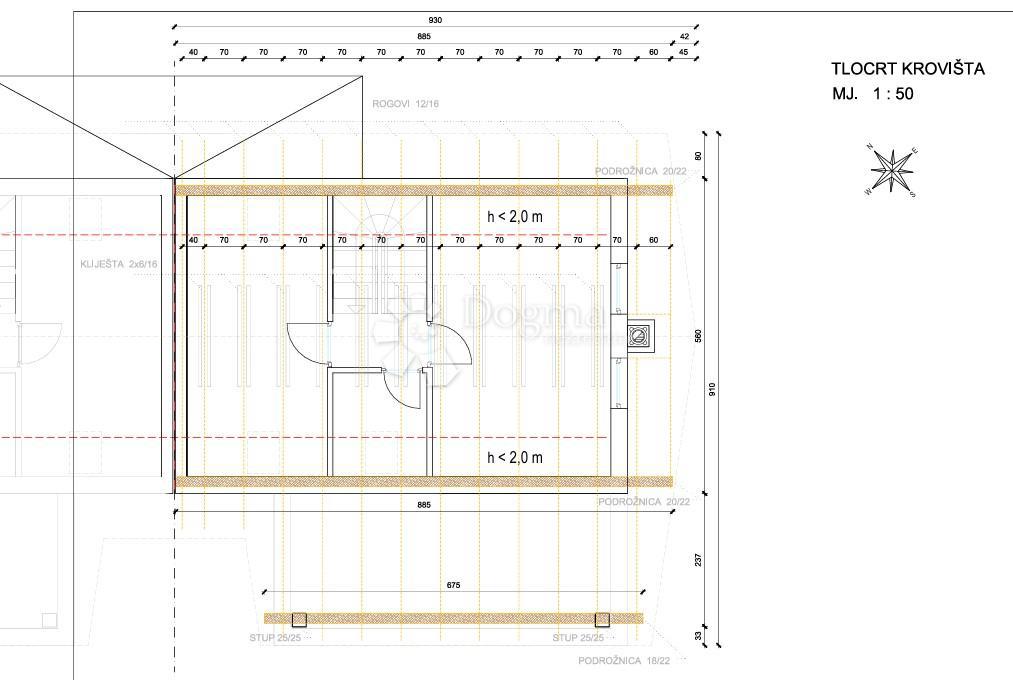 Hiša Delnice, 96,50m2