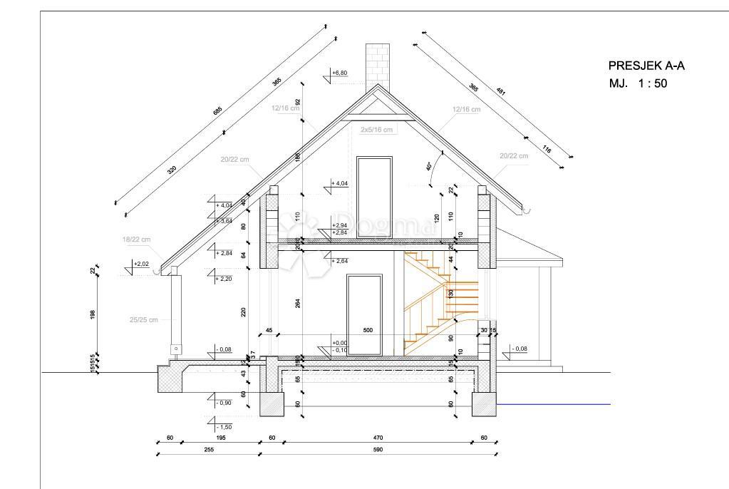 Hiša Delnice, 96,50m2