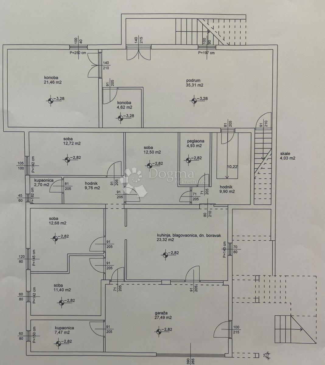 Hiša Bilice, Šibenik - Okolica, 418,17m2