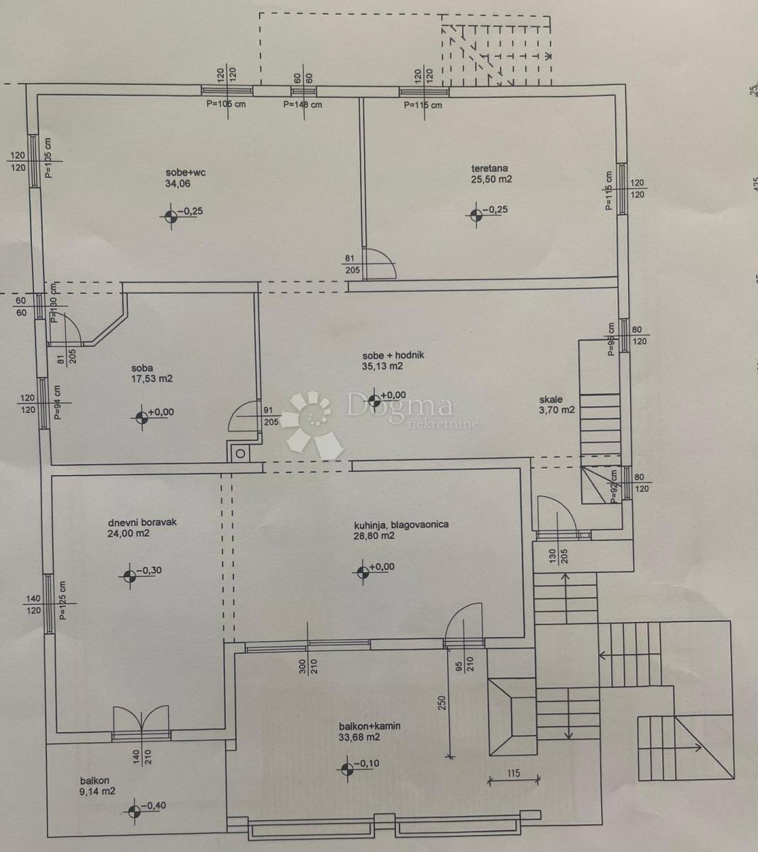 Hiša Bilice, Šibenik - Okolica, 418,17m2
