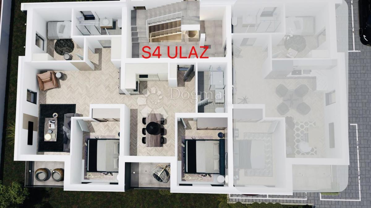 Stanovanje Škatari, Pula, 98,01m2