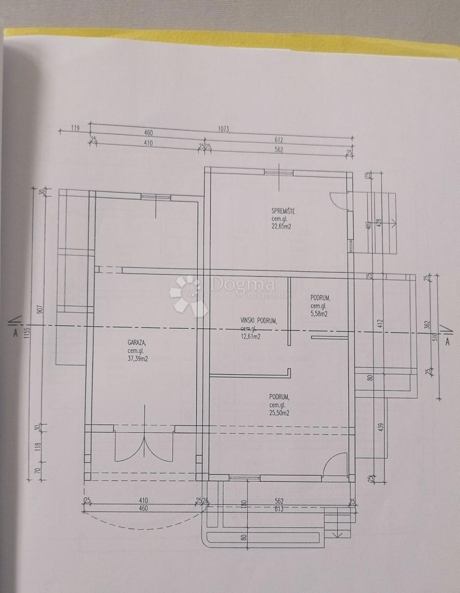 Hiša Mulo, Vrsi, 398,58m2