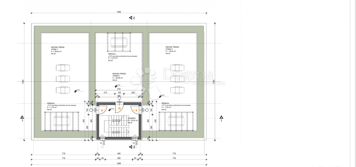 Zazidljivo zemljišče Sabunike, Privlaka, 2.984m2