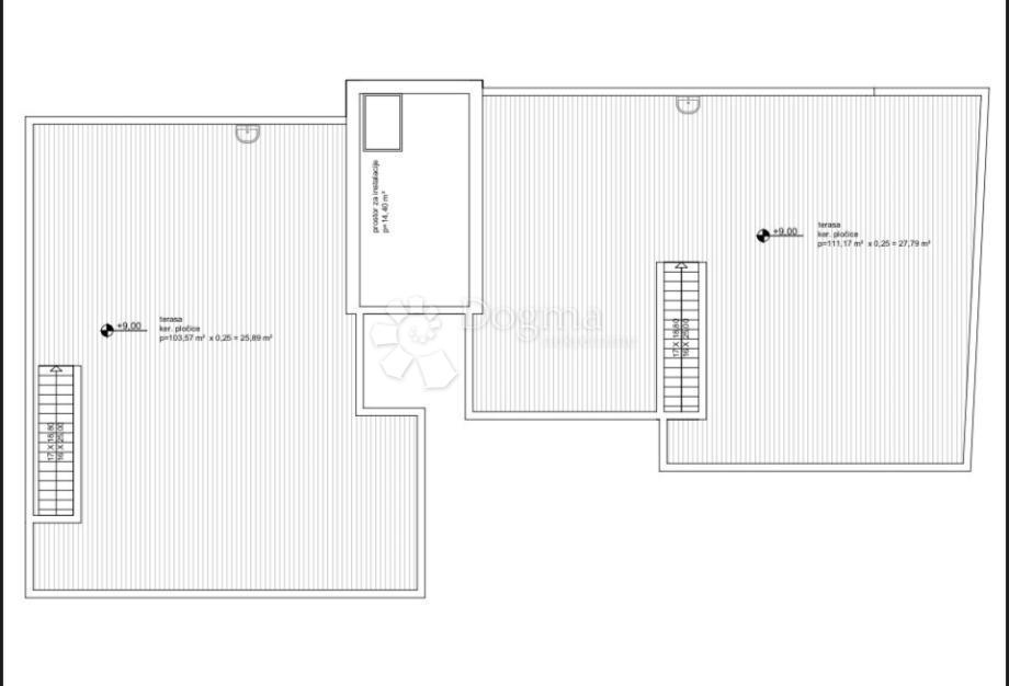 Stanovanje Diklo, Zadar, 117m2