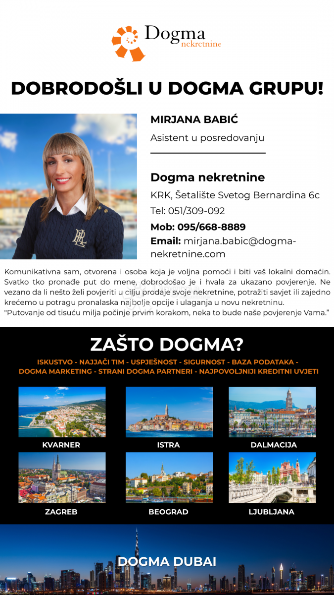 Stanovanje Baška, 32m2