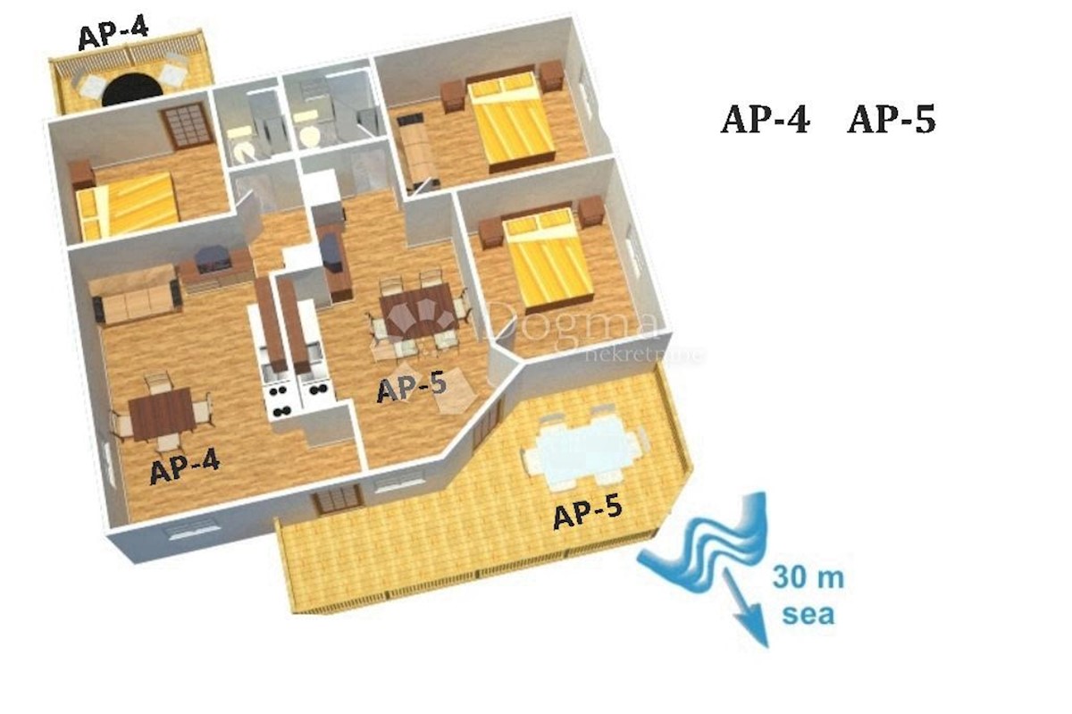 Hiša Rogoznica, 400m2