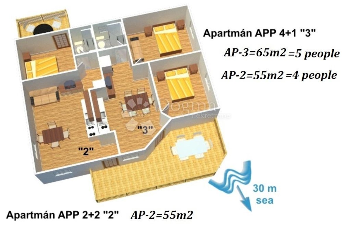 Hiša Rogoznica, 400m2