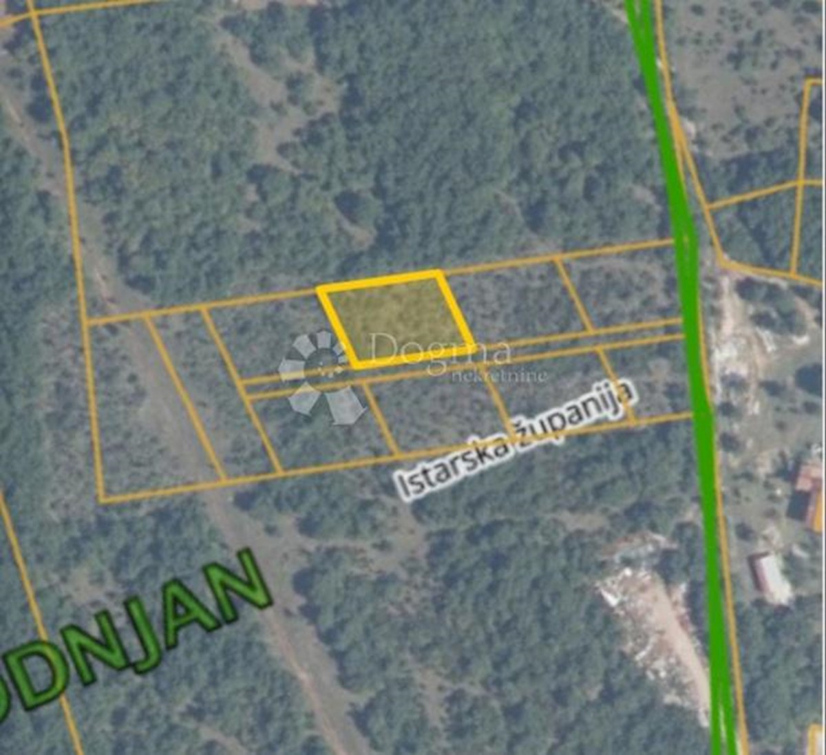 Zemljišče Gajana, Vodnjan, 1.191m2