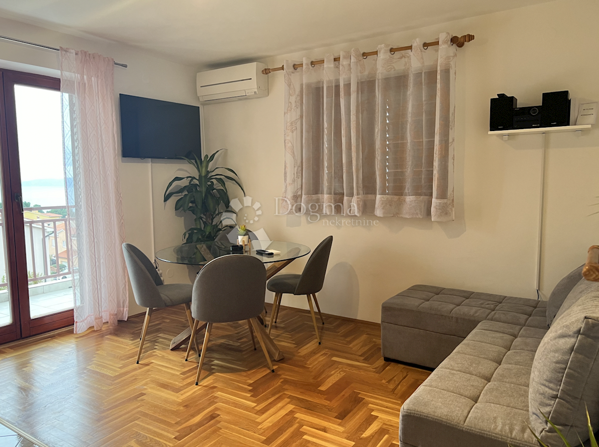 Rabac, apartma z odprtim pogledom na morje 43,67m2
