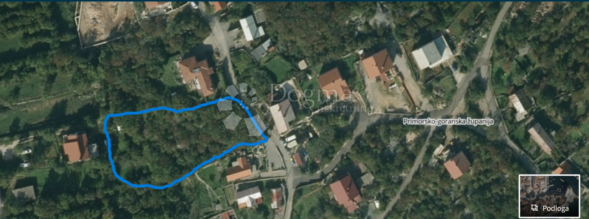 Zemljišče Hreljin, Bakar, 2.053m2