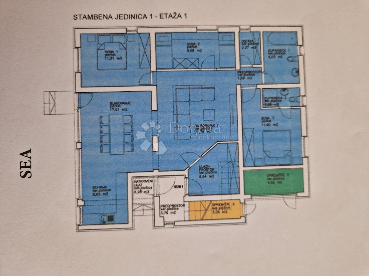 Apartma Vir, 193,60m2