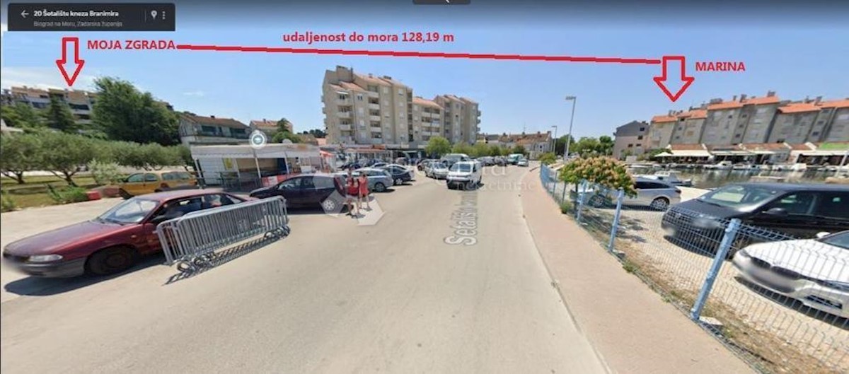 Stanovanje Biograd na Moru, Da, 55m2