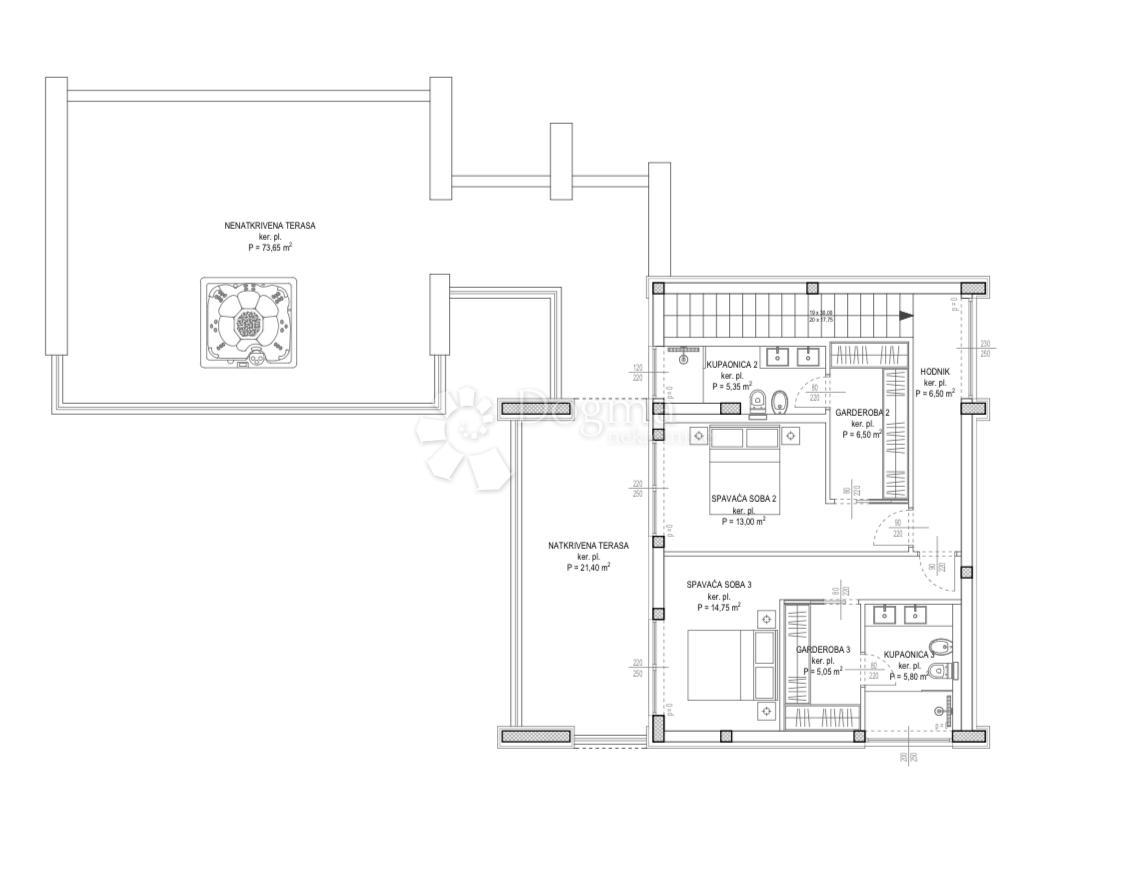 Hiša Ražanac, 200m2