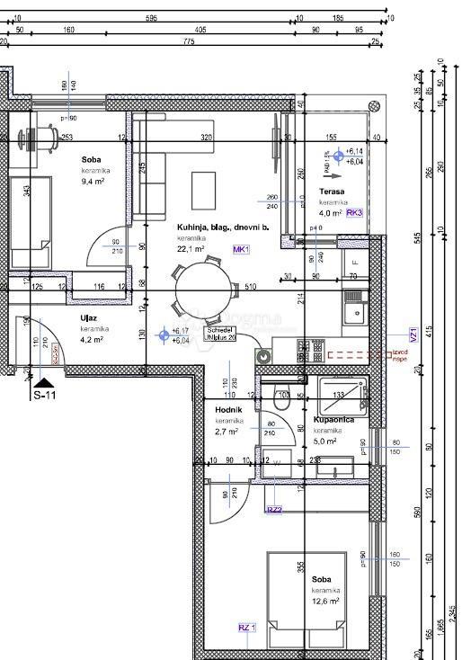 Stanovanje Tar, Tar-Vabriga, 92,40m2