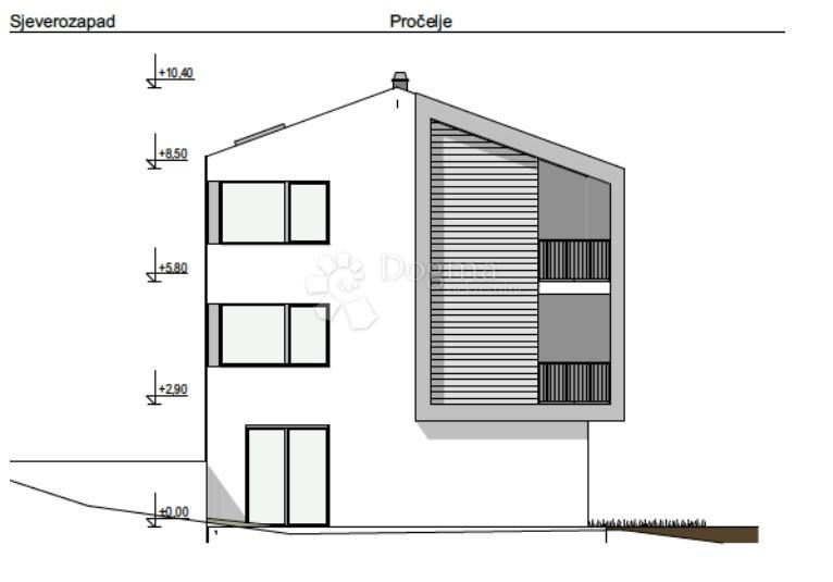 Apartma Čižići, Dobrinj, 71,60m2