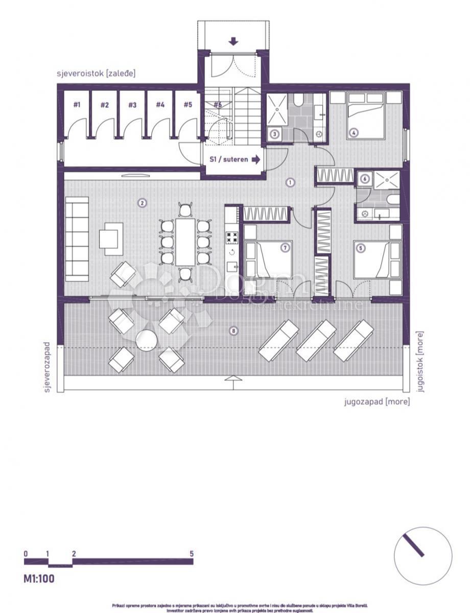 Stanovanje Sveti Petar na Moru, Sveti Filip I Jakov, 110,95m2