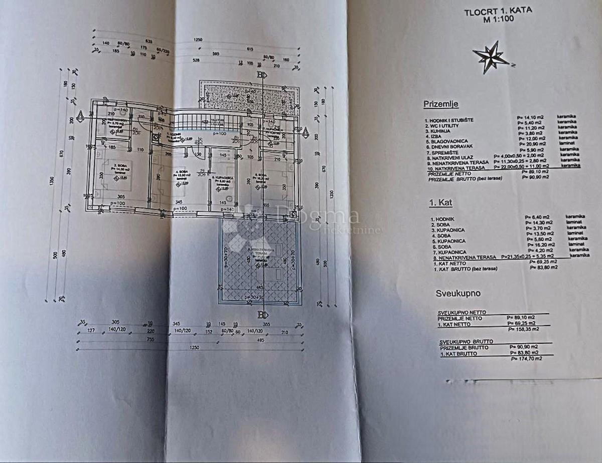 Hiša Labin, 160m2