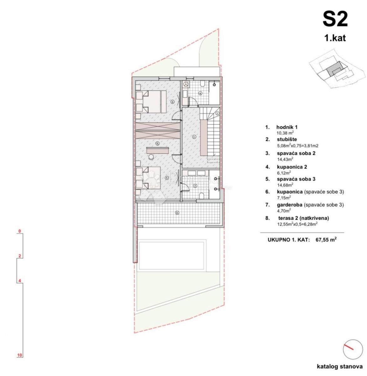 Stanovanje Vodice, 204,04m2