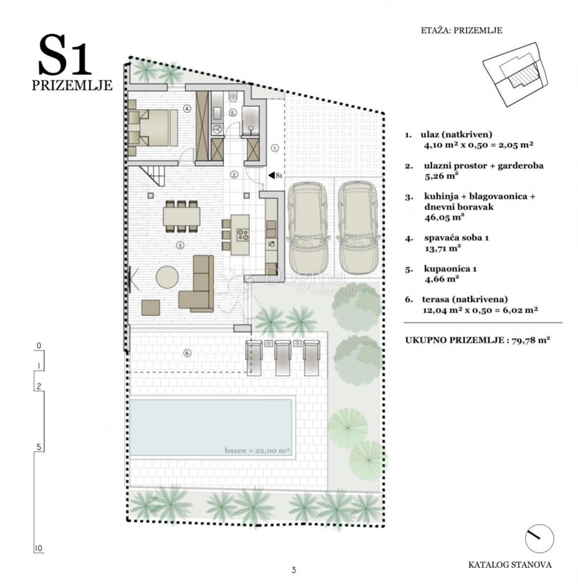 Stanovanje Vodice, 204,04m2