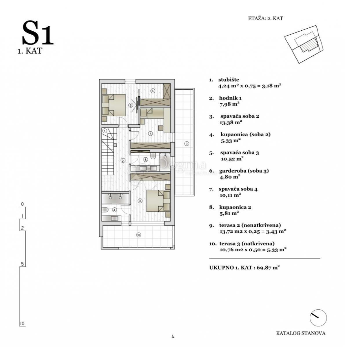 Stanovanje Vodice, 204,04m2