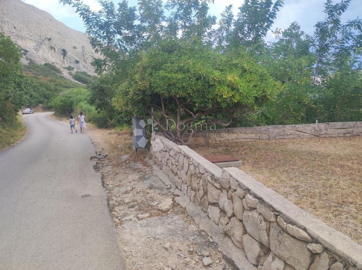 Gradbeno zemljišče Pag - pogled na morje, 250 m do plaže