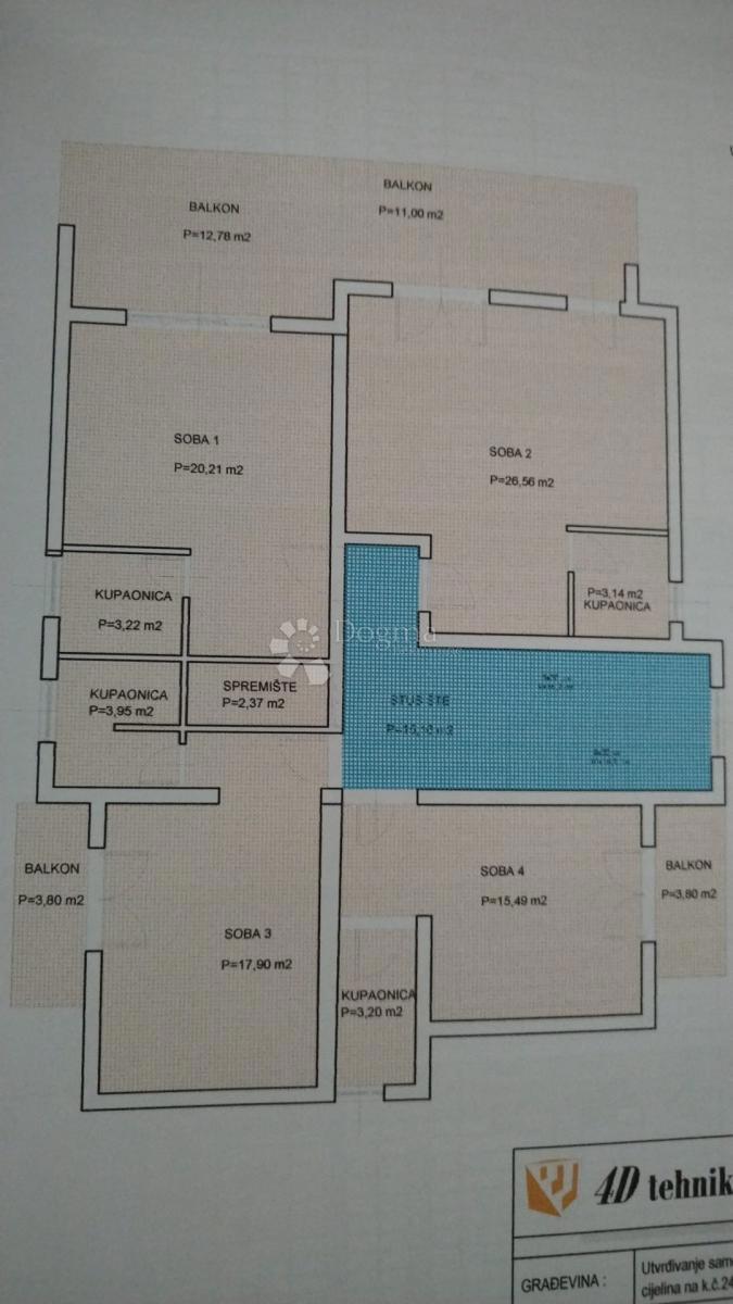 Stanovanje Stobreč, Split - Okolica, 135m2