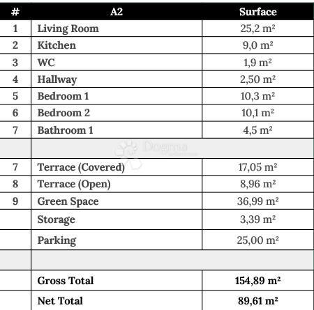 Stanovanje Zaton, Nin, 107,87m2