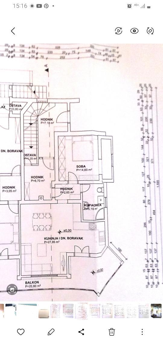 Stanovanje Makarska, 70m2