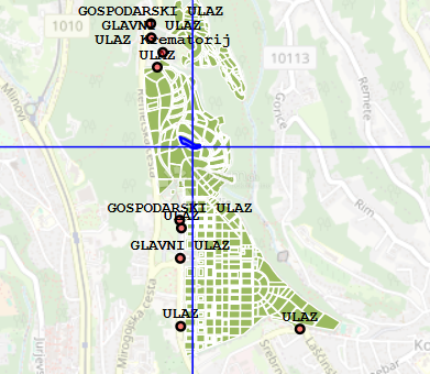 Grobnica Mirogoj, Gornji Grad - Medveščak, 3m2