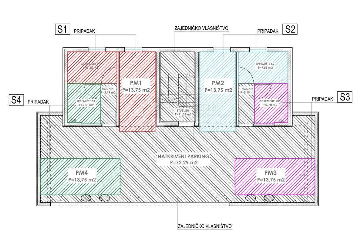 Stanovanje Diklo, Zadar, 134,10m2
