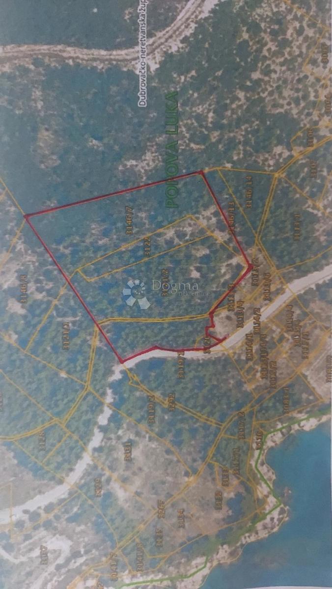 Kmetijsko zemljišče Popova Luka, Janjina, 11.170m2