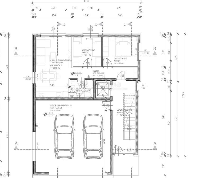 Stanovanje Petrčane, Zadar - Okolica, 82,19m2