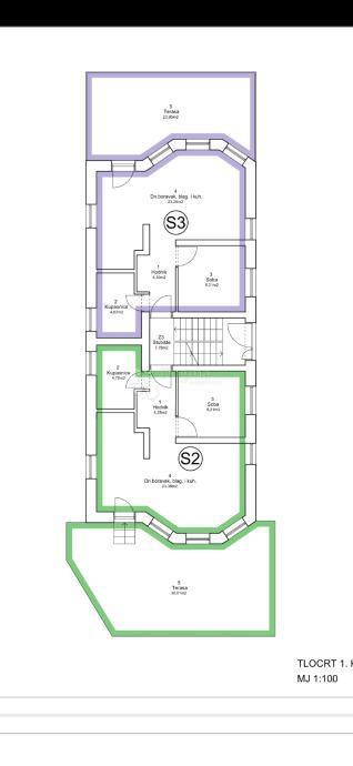 Stanovanje Remete, Maksimir, 60,24m2