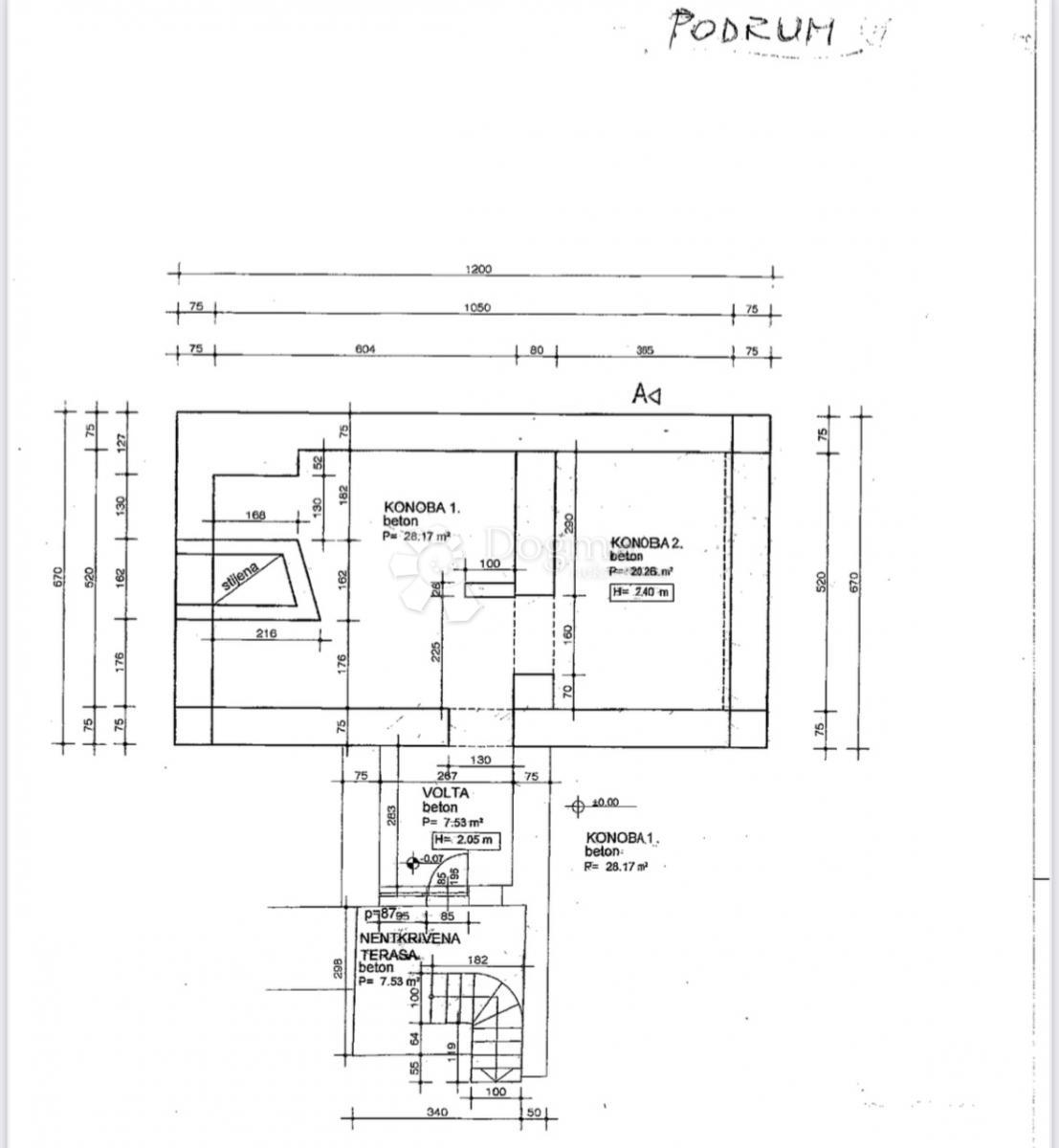 Hiša Srdoči, Rijeka, 243m2