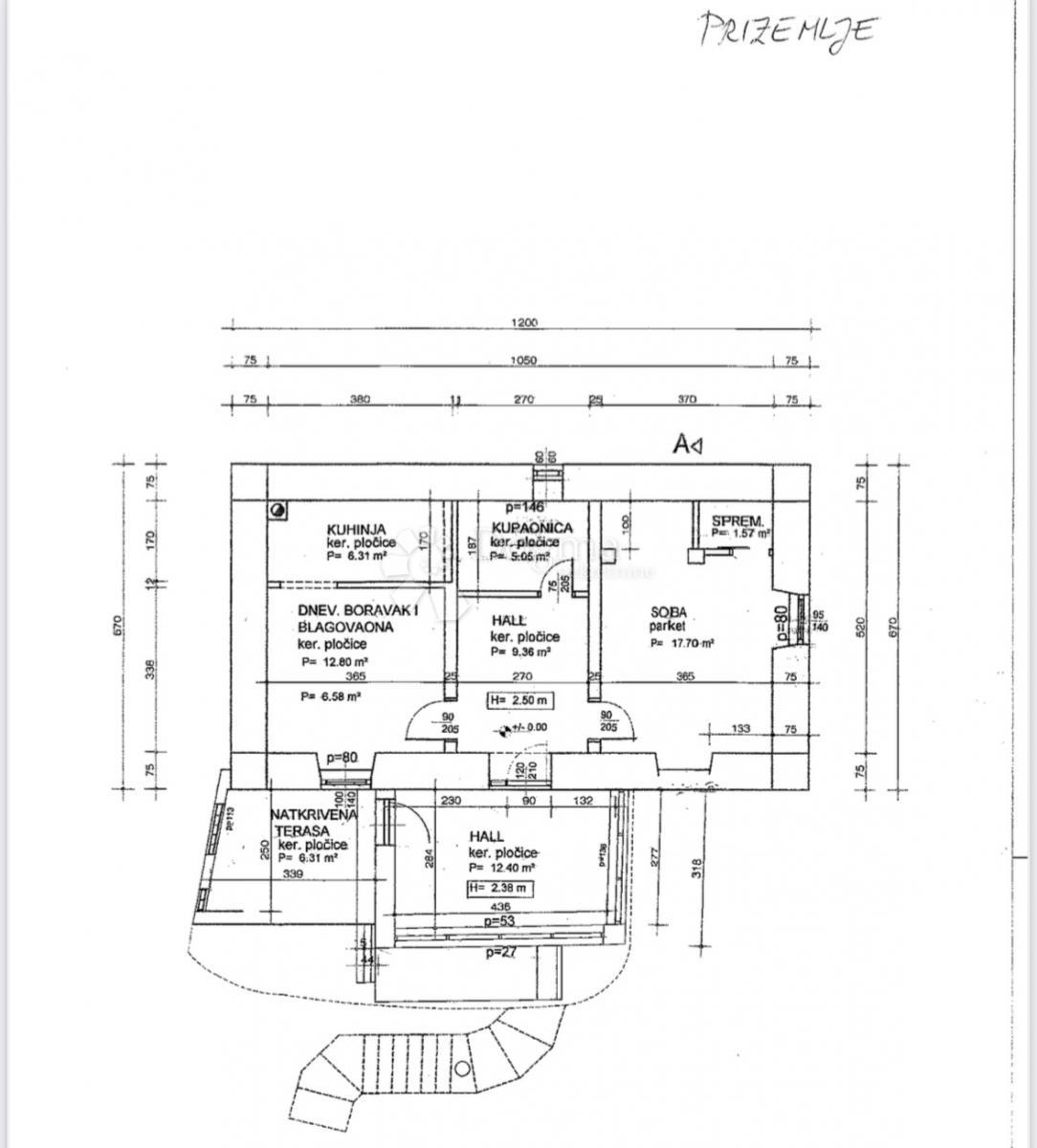 Hiša Srdoči, Rijeka, 243m2