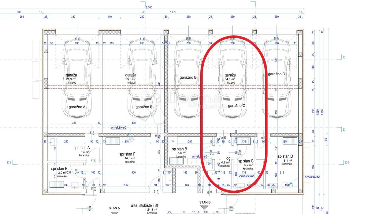 Stanovanje Rovinj, 113m2