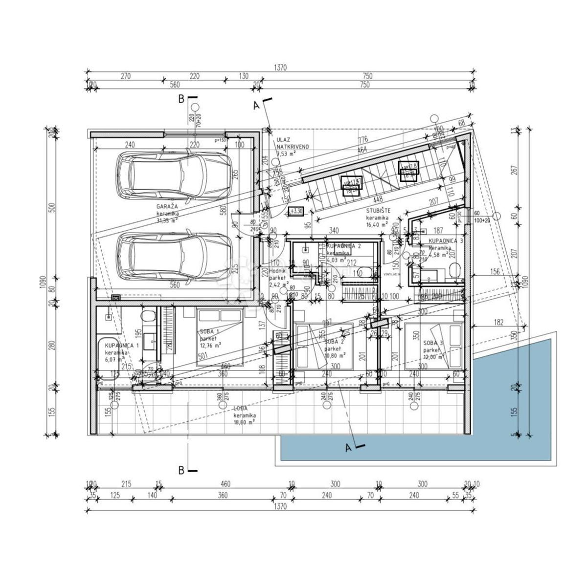 Hiša Čiovo, Trogir, 351m2