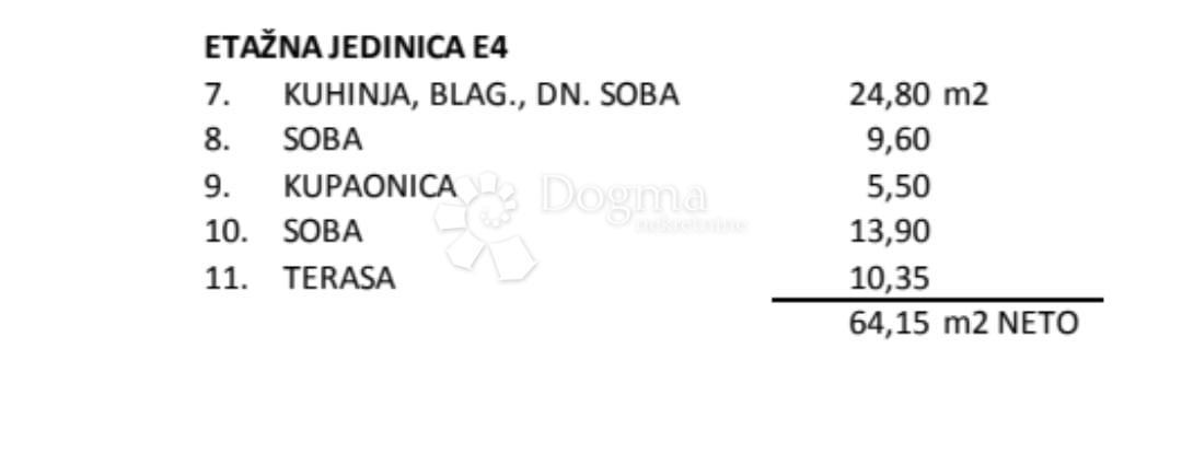 Apartma Vir, 64,15m2