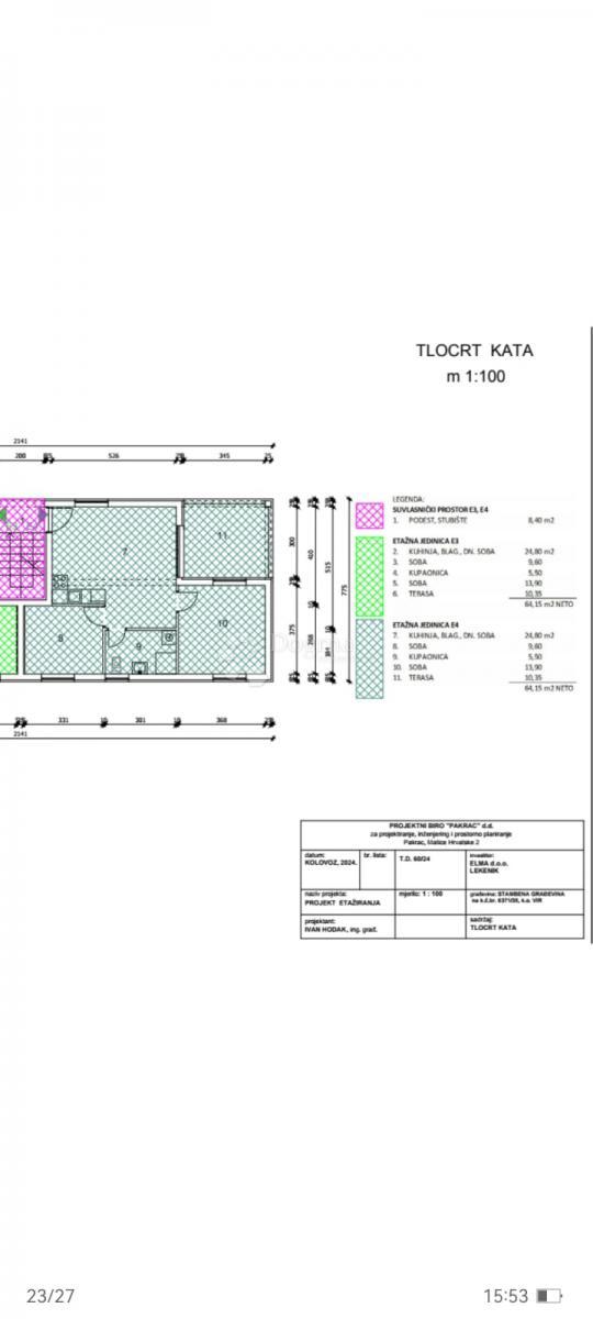 Apartma Vir, 64,15m2
