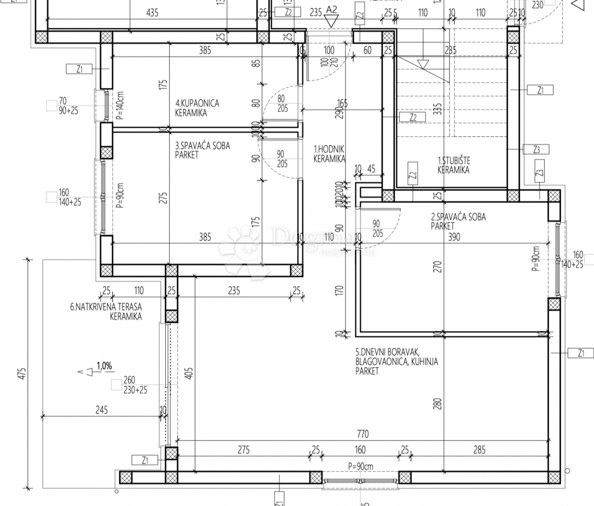 Stanovanje Brodarica, Šibenik - Okolica, 81,74m2