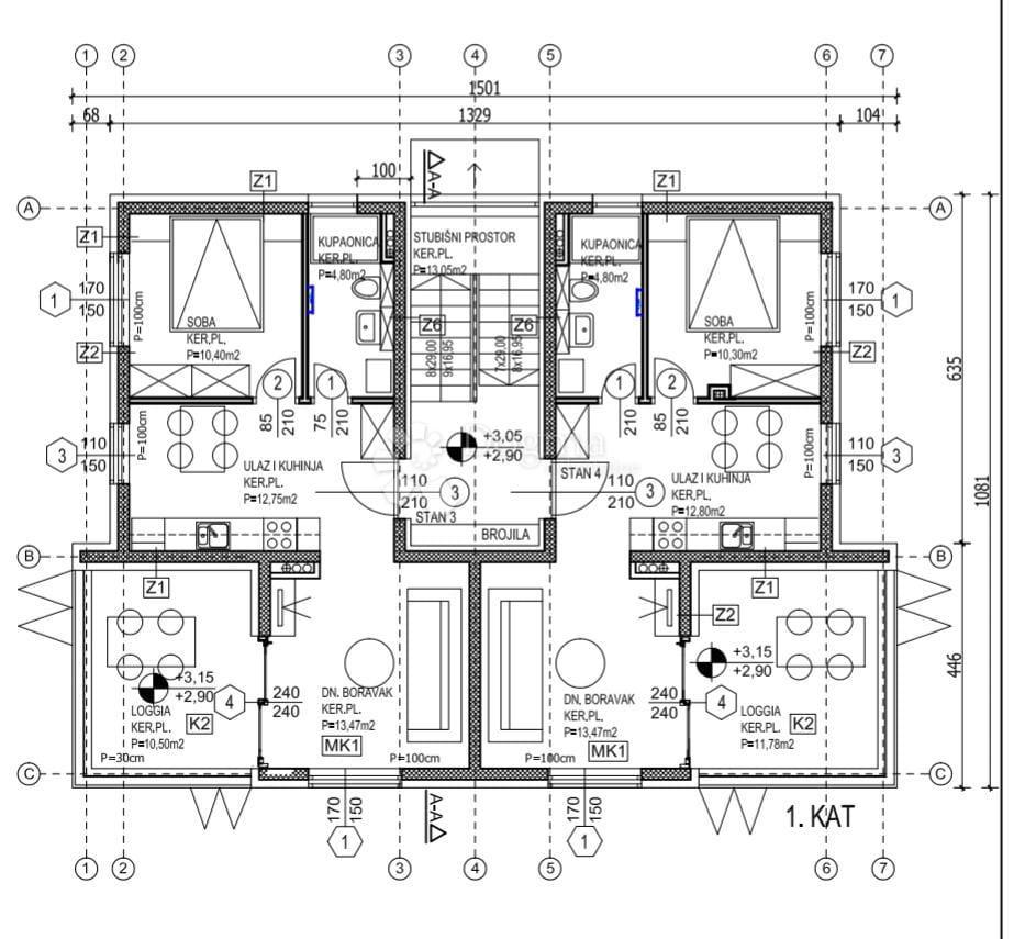 PRIMOŠTEN - VRHUNSKA LOKACIJA, STANOVANJE V PRITLIČJU